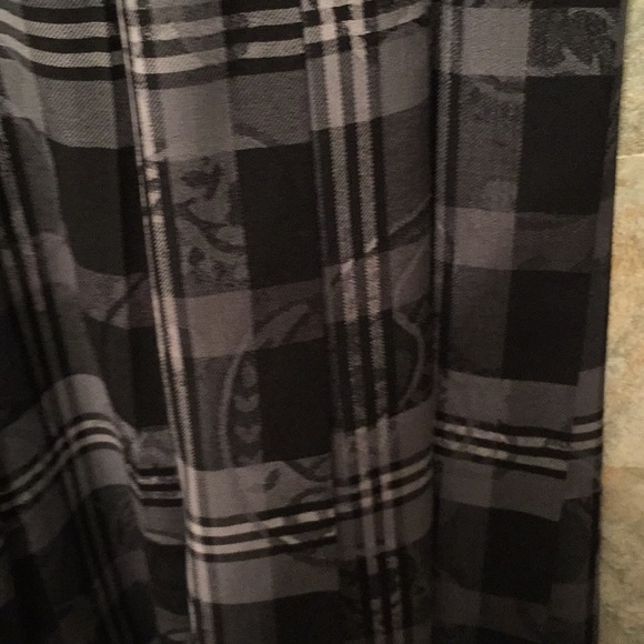 Pendleton wool classic pleated skirt Paisley print on top of stripe checkerd - Picture 6 of 8